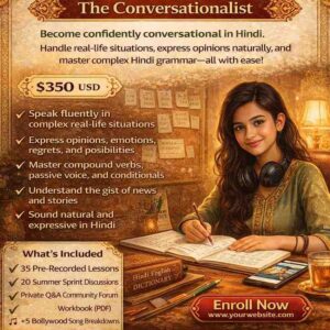 Course B1 - Pravīṇ (The Skilled) - "The Conversationalist"(35 Lectures)