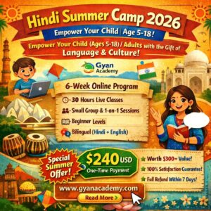 🌞 Hindi Summer Camp 2026 – Learn • Play • Speak Hindi (30 Lectures)